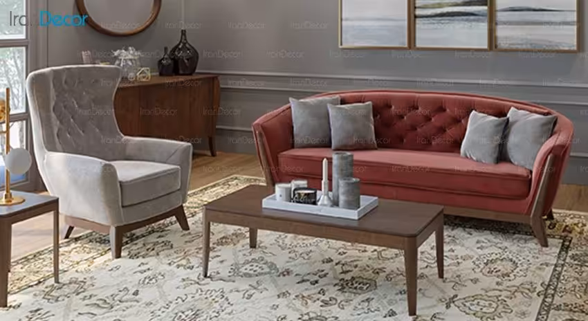 سرویس مبل راحتی نیلپر مدل سینان Sinan NHSS883