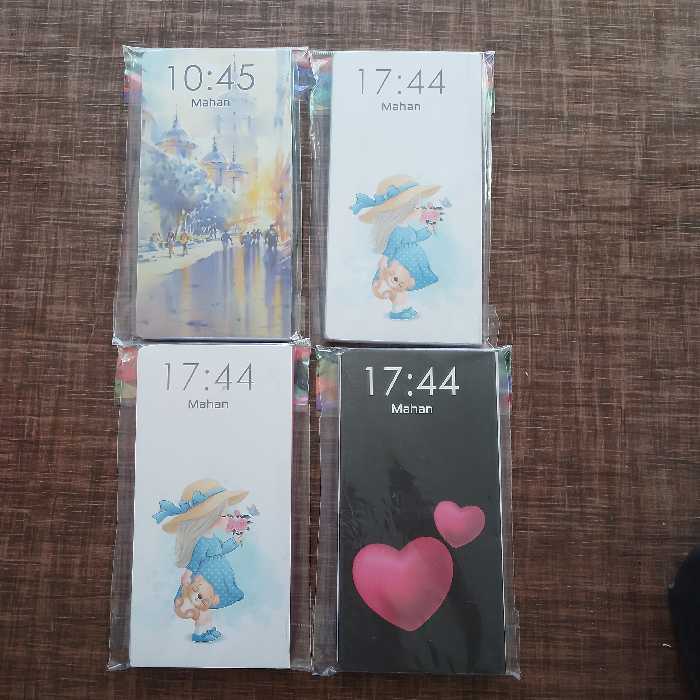 دفترچه طرح اپل 80 برگ ته چسب 