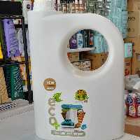 مایع لباسشویی اکو مویست NEW  کرمی 3750 گرمی حاوی نرم کننده و تثبیت کننده رنگ