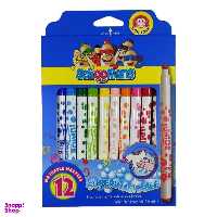 ماژیک رنگ آمیزی 12 رنگ اسکول فنس کد 14