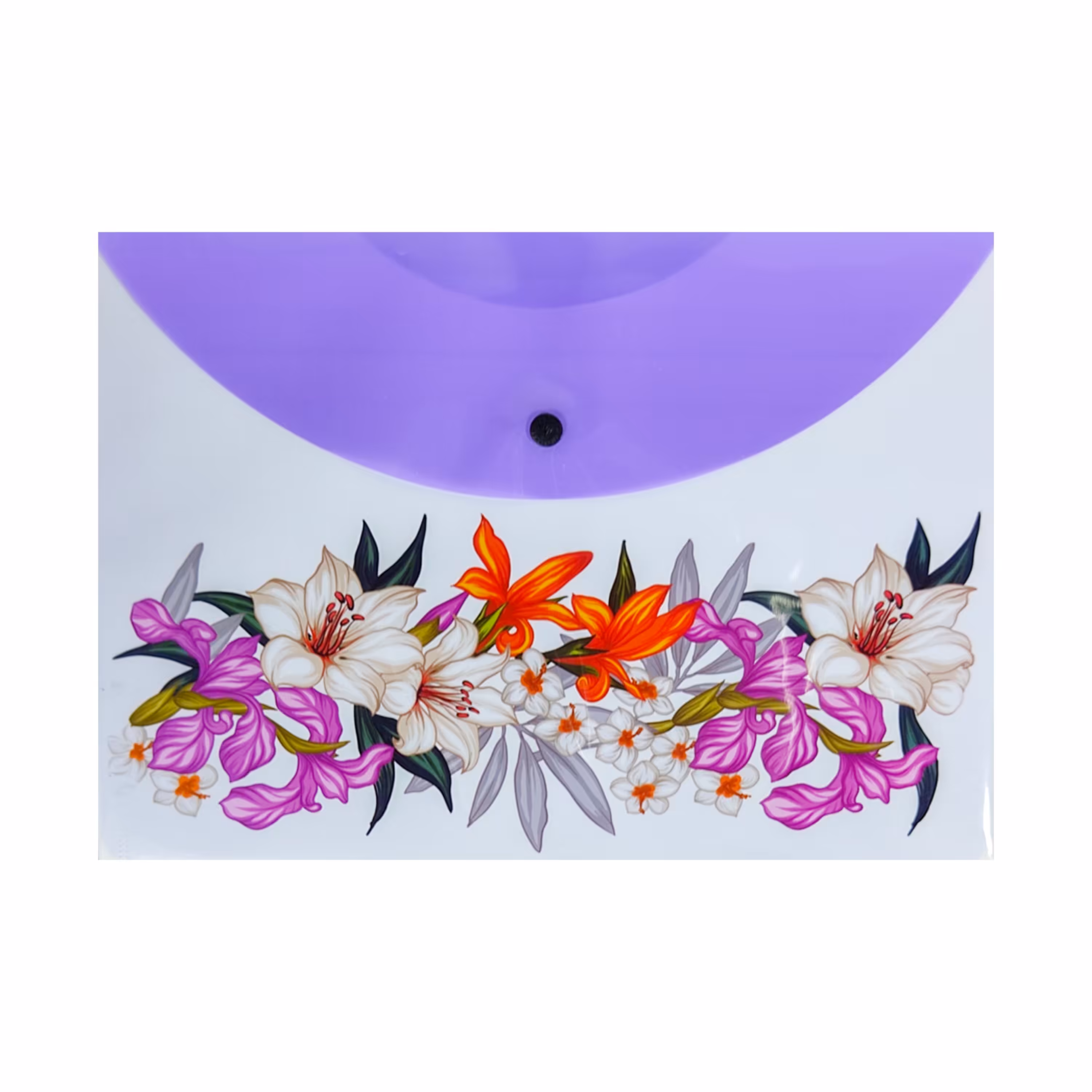 پوشه دکمه دار پیلاوران مدل فانتزی جیب دار طرح گل کد 09