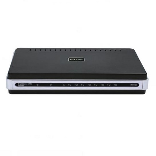 D-Link DIR-130 Ethernet Router and 8-Port 10/100 Switch