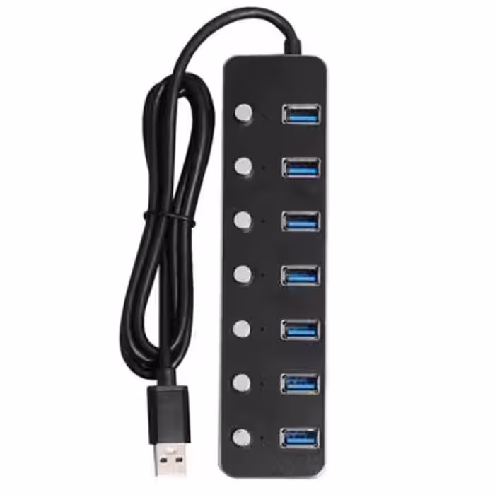 هاب 7 پورت USB 3.0 کی نت مدل H10PRO