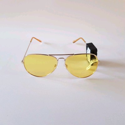 عینک شیشه زرد لنز UV400 و پولاریزه ، کیفیت فوق العاده عالی لنزها