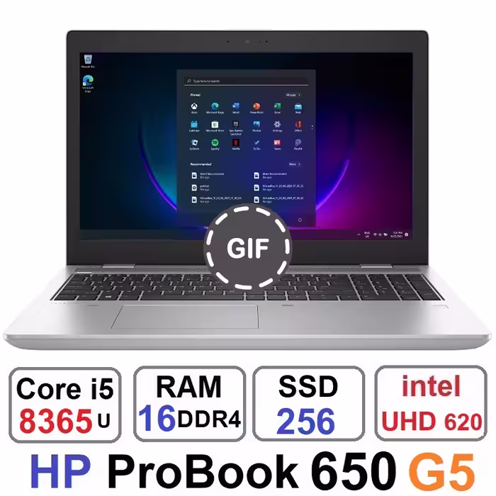 لپ تاپ اچ پی HP ProBook 650 G5 Core i5 8365u رم 16 گیگ