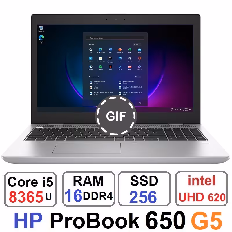 لپ تاپ اچ پی HP ProBook 650 G5 Core i5 8365u رم 16 گیگ