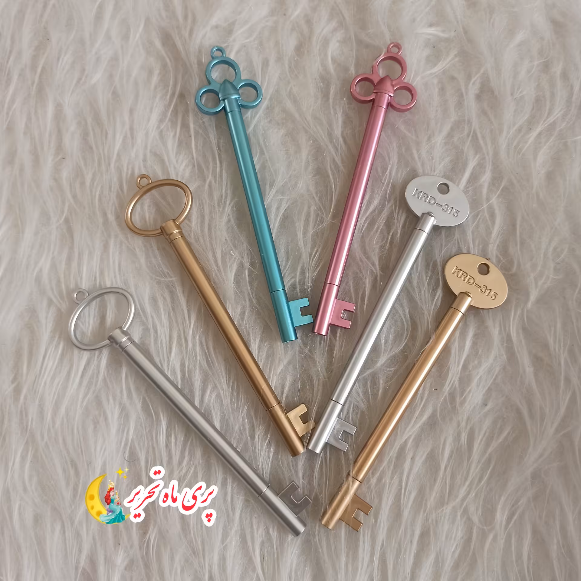 روانویس کلید،رنگ جوهر آبی، در چهاررنگ بدنه، کیفیت عالی(ارسال سریع+بسته بندی شیک +اشانتیون) 