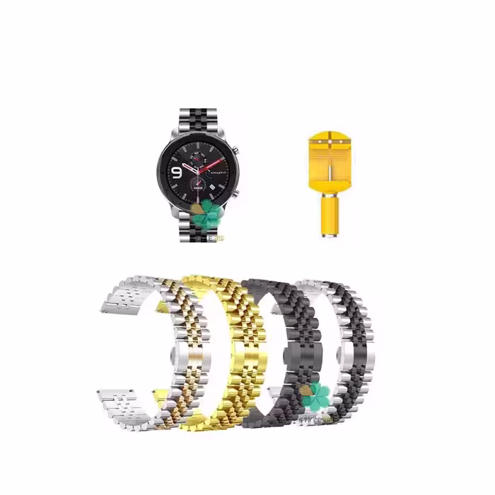 بند فلزی ساعت شیائومی Xiaomi Amazfit GTR 47mm مدل 5Rows