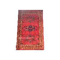فرش ماشینی بزرگمهر کاشان طرح 78004 لاکی