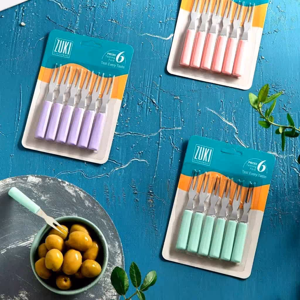 چنگال زیتون خوری zuki
بسته 6عددی
