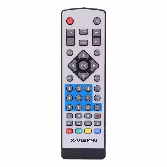 کنترل گیرنده ایکس ویژن سفید