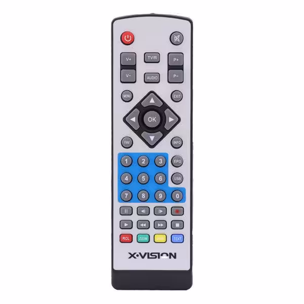 کنترل گیرنده ایکس ویژن سفید