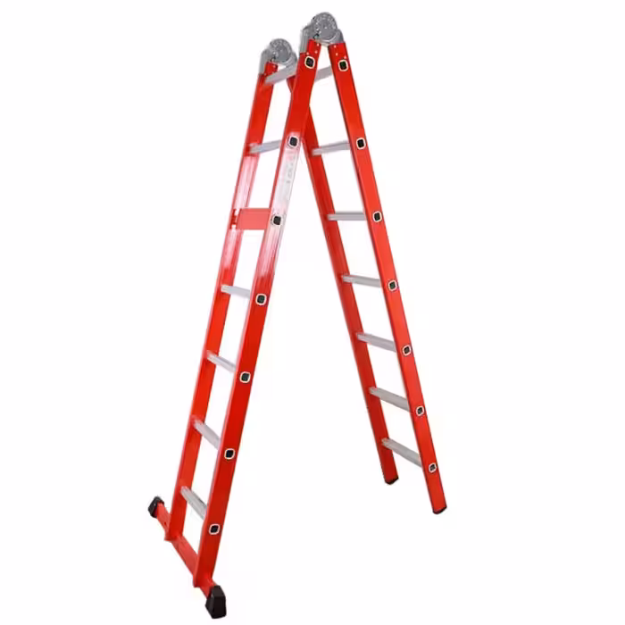 نردبان 14 پله مدل فراز ( ارسال با باربری به صورت پس کرایه بر عهده مشتری میباشد )