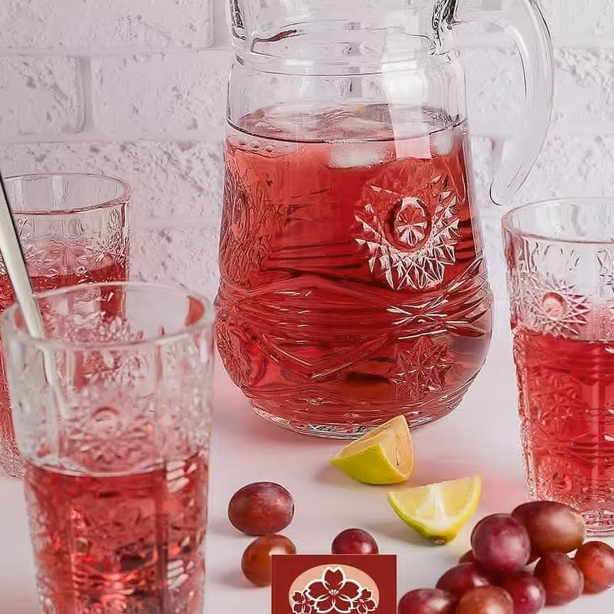 پارچ لیوان می جی محصول ایرانی برند نوری تازه قیمت طلایی