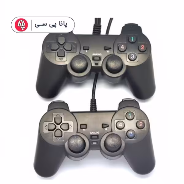 گیم پد دوبل شوکدار ساده UCOM UC-JS704S2