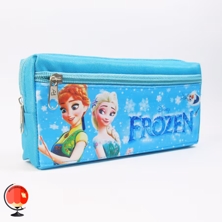 جامدادی دخترانه دوزیپ طرح السا و آنا