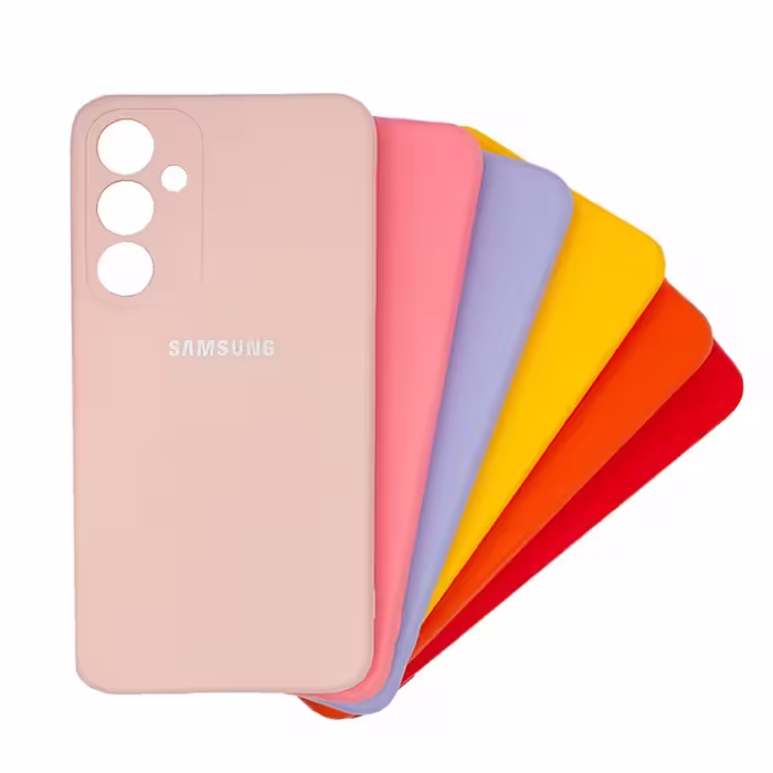 کاور سیلیکونی محافظ لنزدار گوشی سامسونگ Galaxy A55