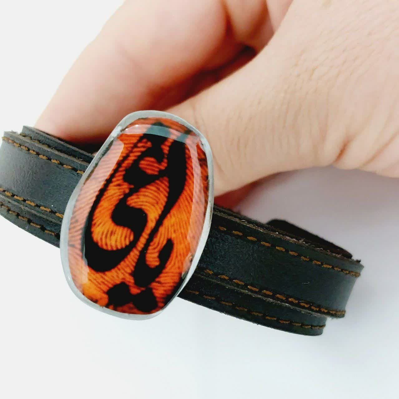 دستبند یاغی.کد9940. بند چرمی