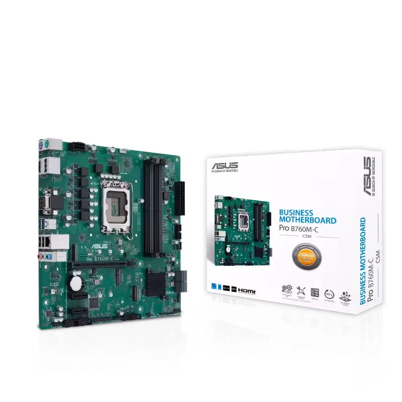 مادربرد ایسوس مدل Pro B760M-C-CSM سوکت LGA1700
