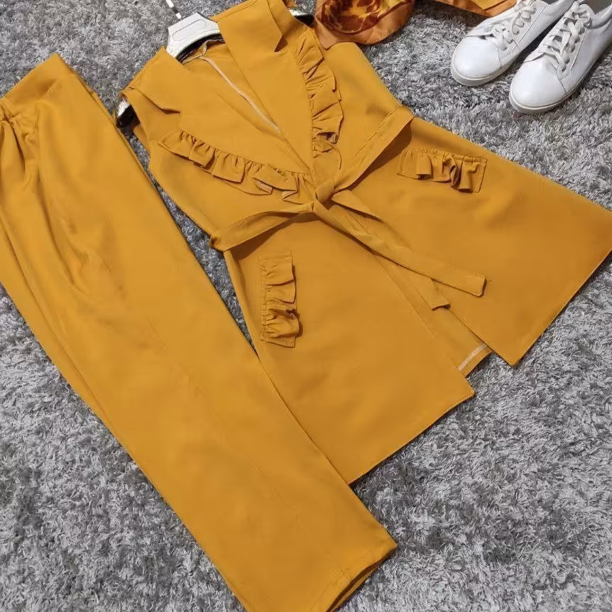 وست و شلوار جیب جین قد شلوار 95