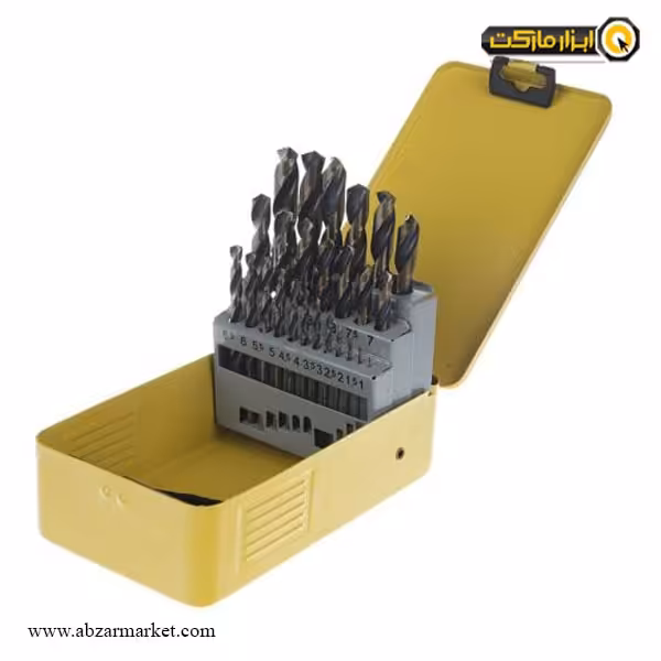 ست مته HSS ولف 25 عددی