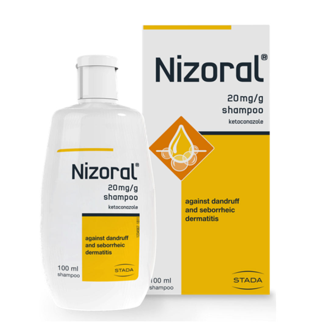 شامپو درمانی ضد شوره کتوکونازول نیزورال Nizoral Ketoconazole Anti-Dandruff Treatment Shampoo