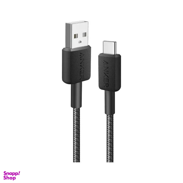 کابل USB-A به USB-C نسل سوم انکر مدل A81H5 طول 0.9 متر
