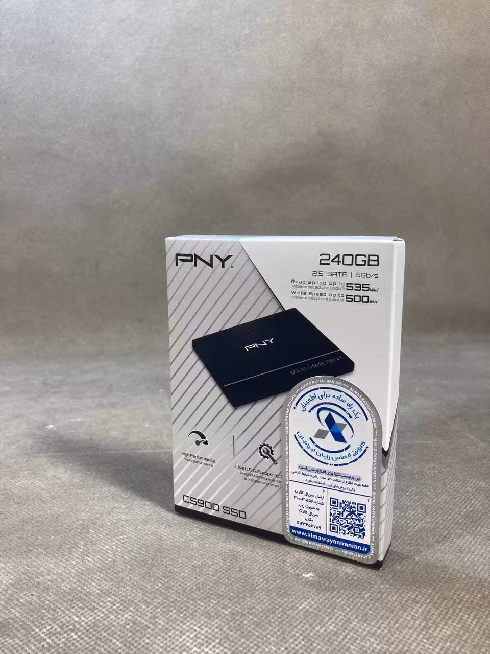 حافظه اس اس دی PNY با ظرفیت 240 گیگابایت | SSD PNY 240GB | مفیدیار مشاوره و خرید لپ تاپ و کامپیوتر با بهترین قیمت