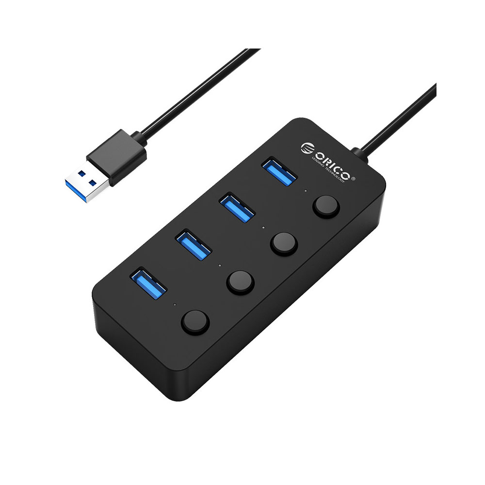 هاب USB 3.0 چهار پورت اوریکو مدل ORICO W9PH4-U3-V1 4 Port USB 3.0 HUB