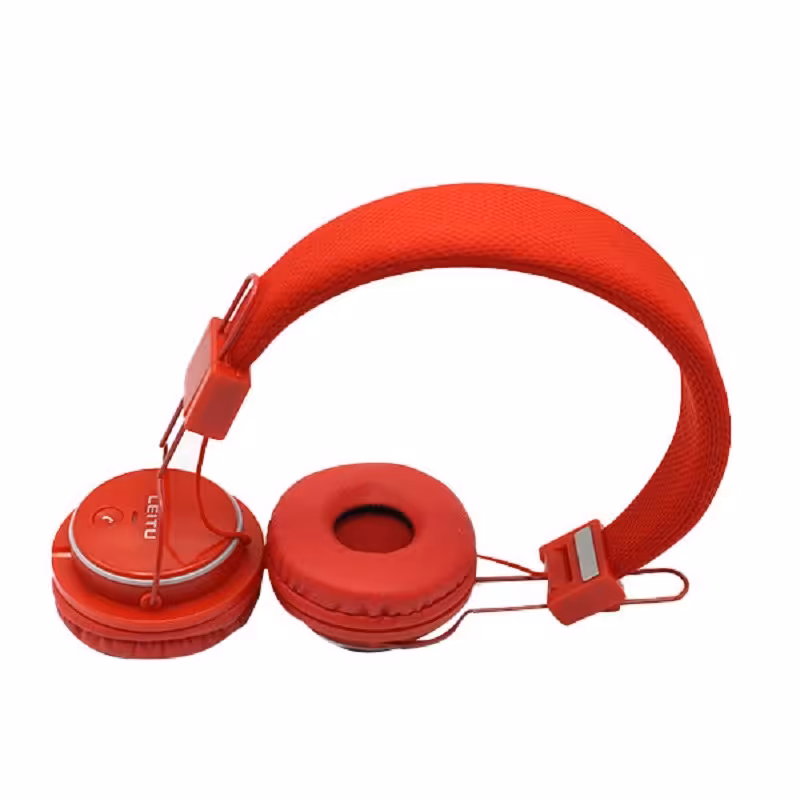 هدفون بلوتوثی لیتو مدل L-16 رنگ قرمز