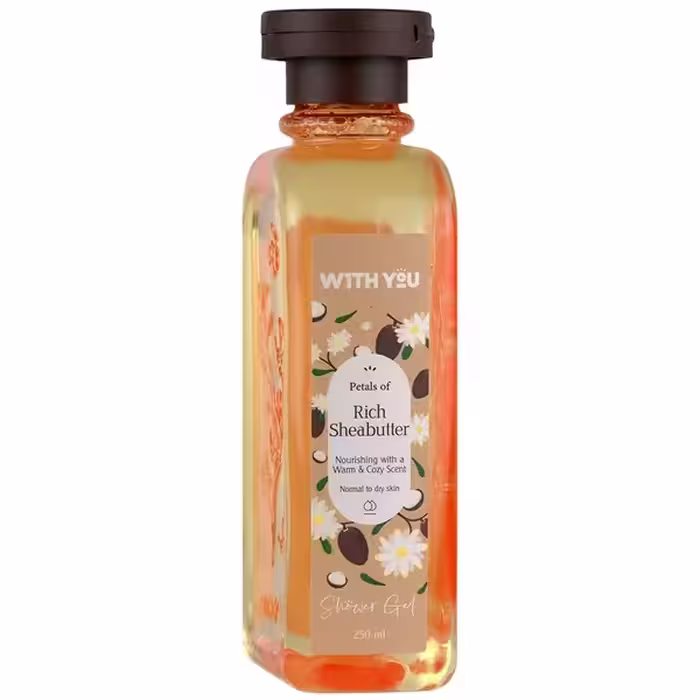 ویت یو شامپو بدن ریچ شیا باتر با رایحه گرم شی باتر 250 میل پوست خشک تا خیلی خشک RICH SHEABUTTER