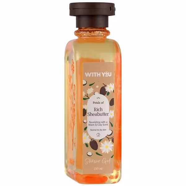 ویت یو شامپو بدن ریچ شیا باتر با رایحه گرم شی باتر 250 میل پوست خشک تا خیلی خشک RICH SHEABUTTER