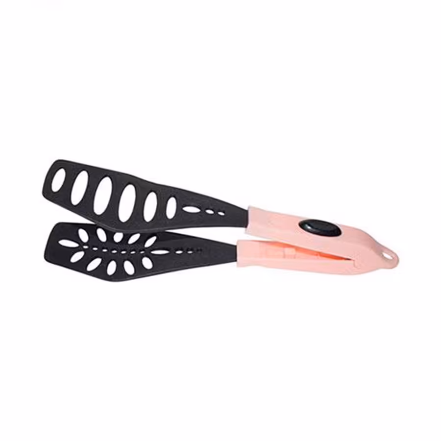 کفگیر انبری روغن گیر دوکاره قفل دار نسوز پلاستیکی