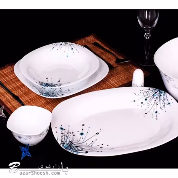 سرویس 6نفره غذاخوری 28پارچه پارس اپال مدل 444