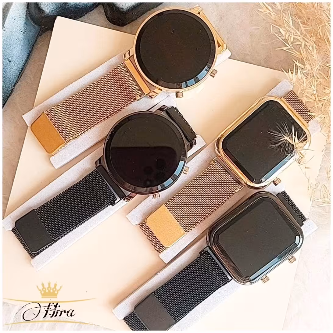 ساعت ال ای دی بند مگنتی قابل تنظیم سایز