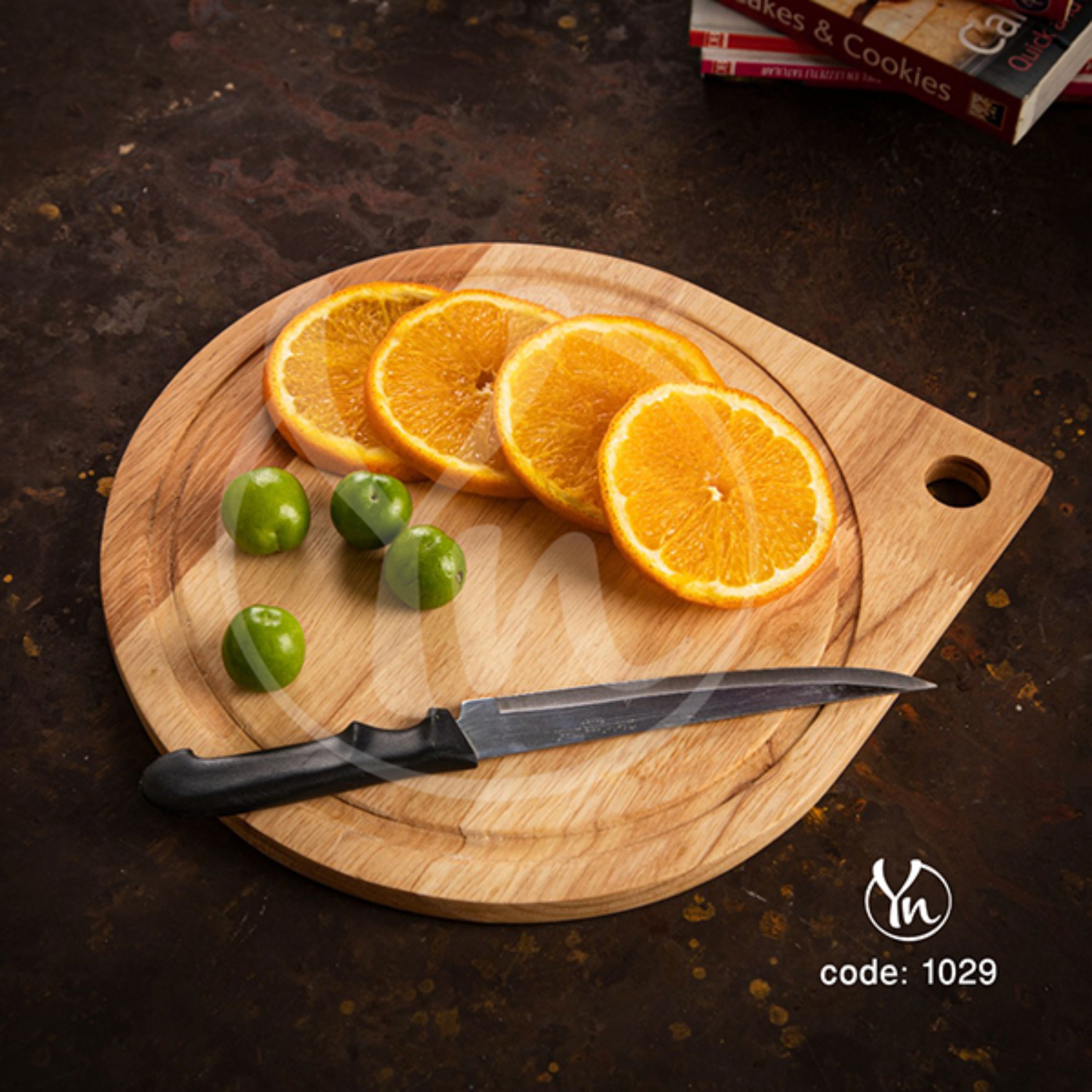تخته گوشت گرد (چوب رابروود)
