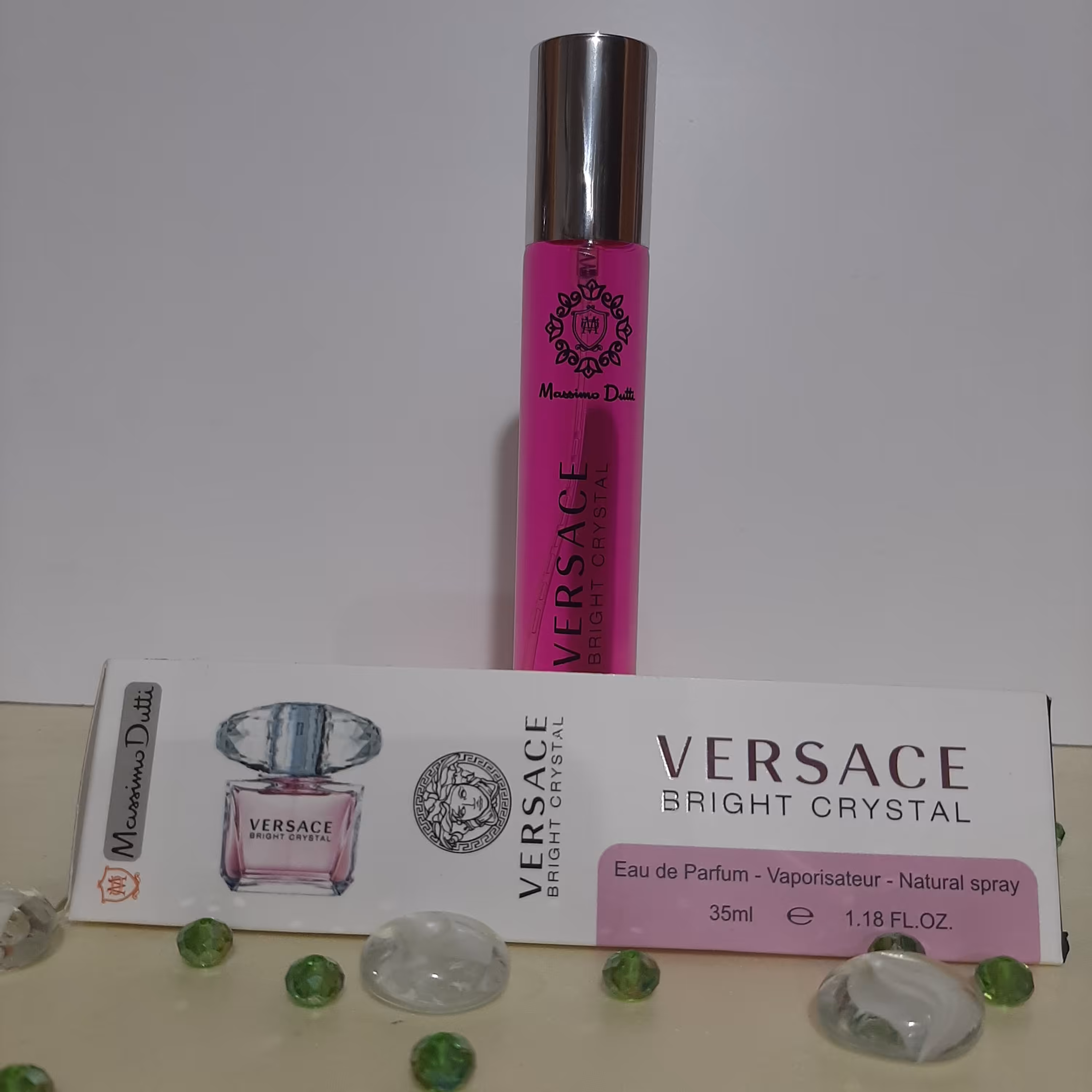 عطر ادکلن زنانه ورساچ صورتی ماسیمودوتی ماه بانو(35میل)