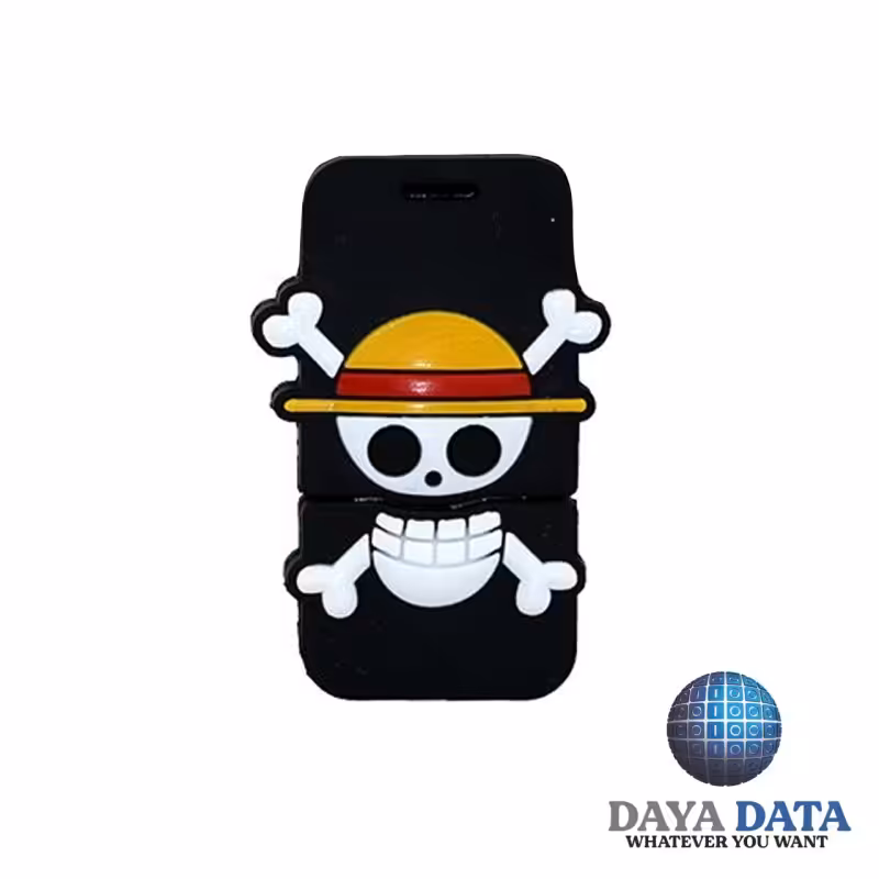 فلش مموری فانتزی دایا  دیتا  پرچم دزد دریایی طرح 1 مدلPF1043-5 ظرفیت64GB-USB2 