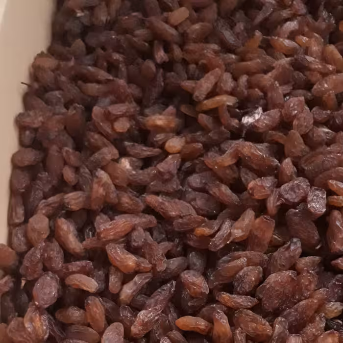 مویز گِلِّه بدون دانه و بدون موادنگهدارنده یا دودوبسیارشیرین 