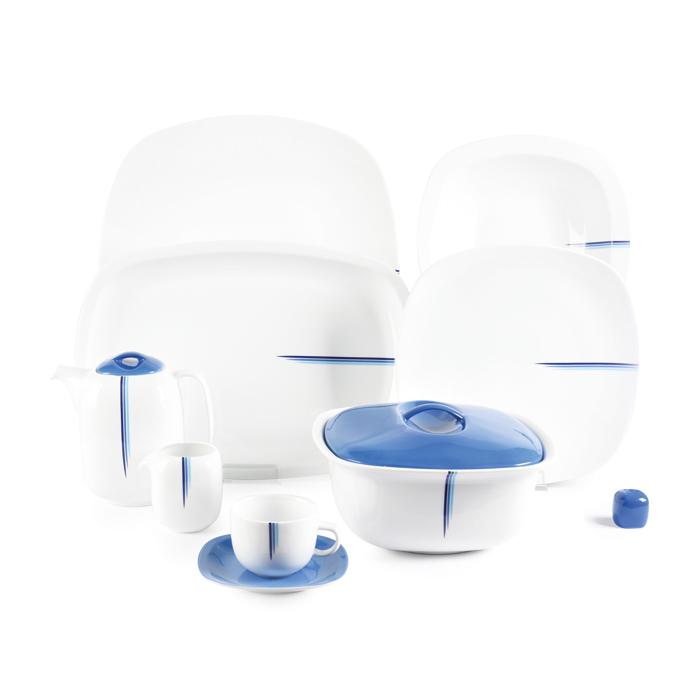 سرویس چینی 98 پارچه کامل ساحل 12 نفره کواترو