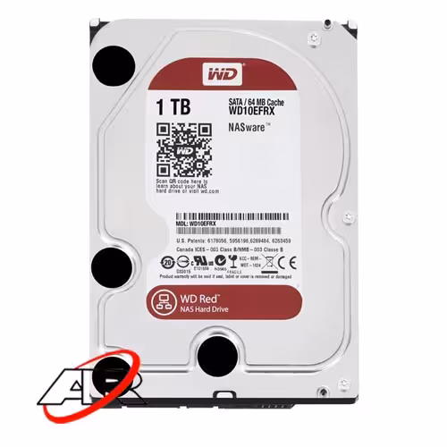 هارد دیسک اینترنال وسترن دیجیتال مدل WD10EFRX 1TB