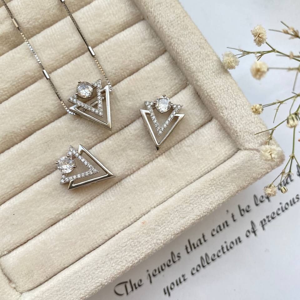 نیم ست نقره925