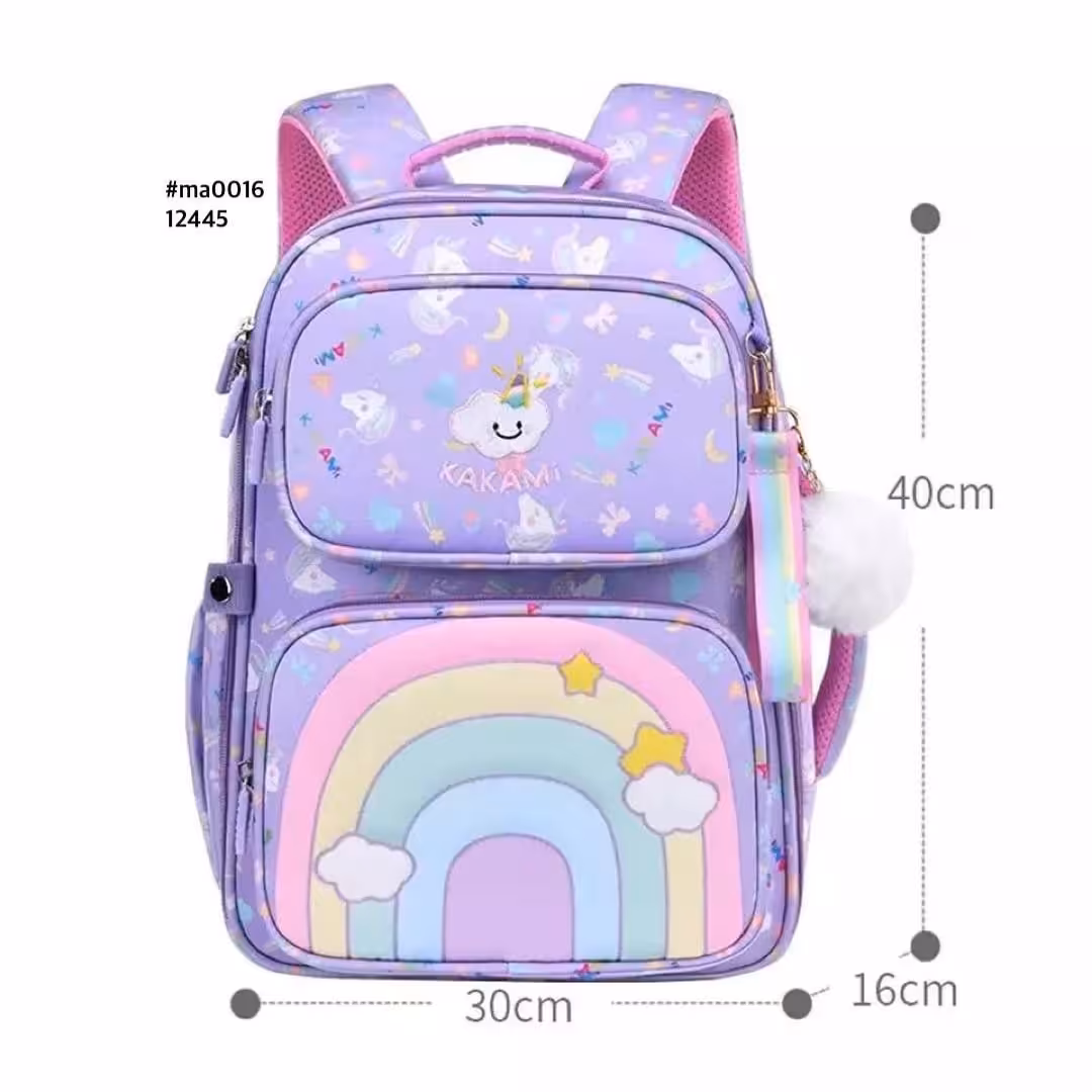 کوله مدرسه رنگین کمانی