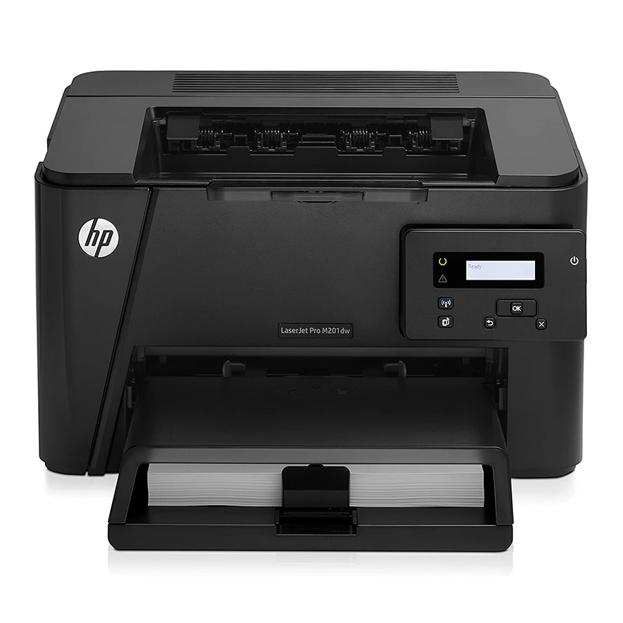 قیمت و خرید پرینتر سیاه و سفید تک کاره لیزری اچ پی LaserJet Pro M201DW | یاس ارتباط