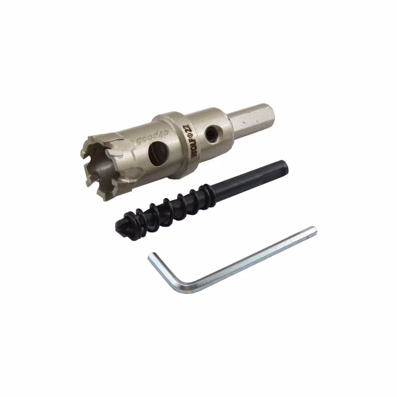 مته گردبر استیل و ام دی اف ( MDF ) سایز 22 ولف WOLF