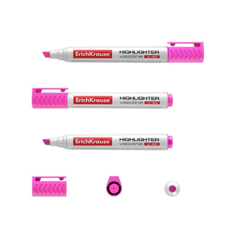 ماژیک علامت گذار اریک کراوزه رنگ صورتی