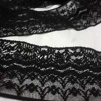 تور سیاه دوطرفه پک پنج متری  پهن هر متر10 تومان موجود در خرازی نفیس