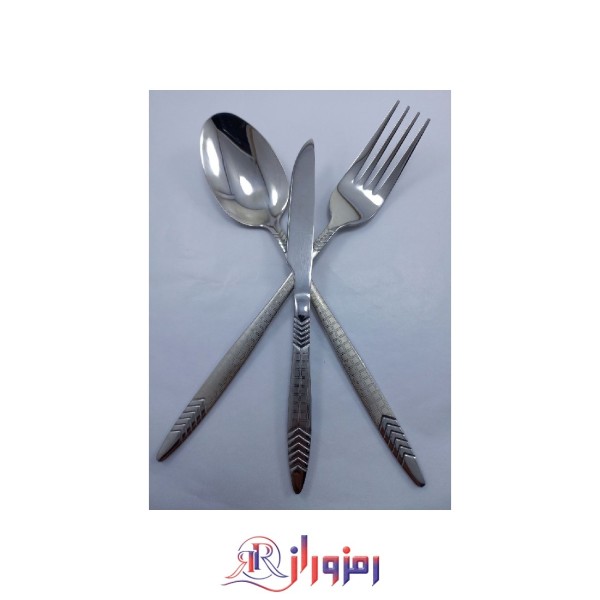 سرویس قاشق و چنگال 24 نفره 120 پارچه یونیک لیزری