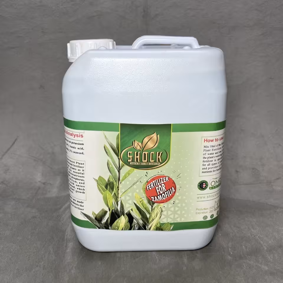 کود شوک مخصوص گل زامفولیا 5 لیتری