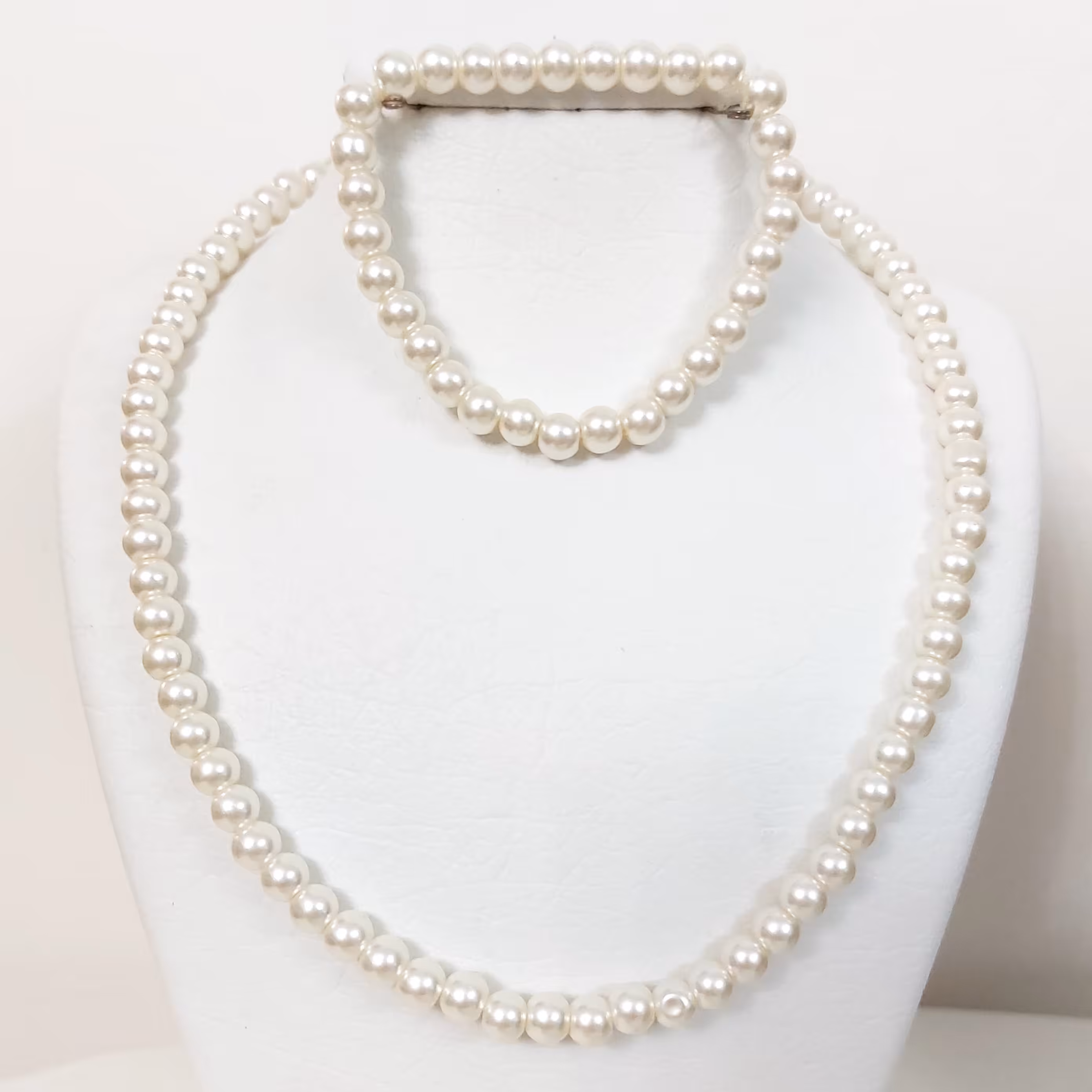 گردنبند و دستبند مروارید